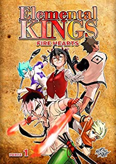 Livro Elemental Kings : Fire Hearts: Parte 1