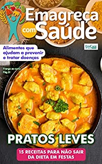 Livro Emagreça Com Saúde Ed. 33 - 15 Receitas para não sair da dieta em festas (EdiCase Publicações)