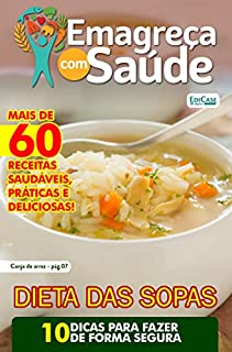 Livro Emagreça Com Saúde Ed.36 - Sopas e caldos leves!