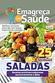 Livro Emagreça Com Saúde Ed. 55 - Saladas