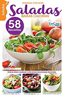 Livro Emagreça Com Saúde Ed. 6 - Saladas Baixas Calorias