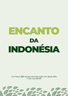Livro Encanto da indonésia, emagreça com saúde: 32 Receitas Fit para emagrecer