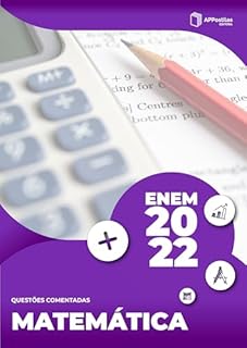Livro ENEM 2022: Prova de Matemática e Suas Tecnologias: Questões Comentadas (Série ENEM Resolvido - Editora Qualifica)