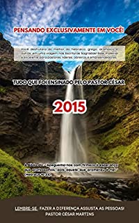 Livro Tudo que foi ensinado em 2015