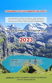Livro Tudo que foi ensinado em 2023