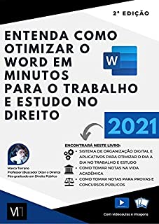 Livro Entenda como otimizar o Word em minutos para o trabalho e estudo no Direito