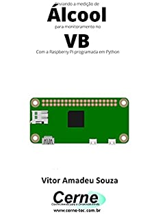 Enviando a medição de Álcool para monitoramento no VB Com a Raspberry Pi programada em Python