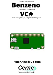 Enviando a medição de Benzeno para monitoramento no VC# Com a Raspberry Pi programada em Python