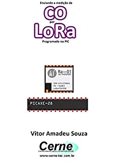 Livro Enviando a medição de CO por LoRa Programado no PIC