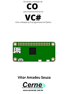 Enviando a medição de CO para monitoramento no VC# Com a Raspberry Pi programada em Python