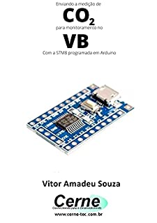 Livro Enviando a medição de CO2 para monitoramento no VB Com a STM8 programada em Arduino