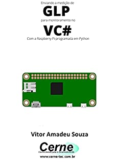 Enviando a medição de GLP para monitoramento no VC# Com a Raspberry Pi programada em Python