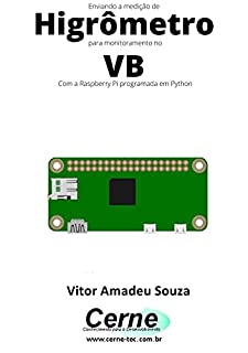 Enviando a medição de Higrômetro para monitoramento no VB Com a Raspberry Pi programada em Python