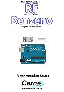 Envio de mensagens por RF com a medição de Benzeno Programado no Arduino