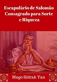 Livro Escapulário de Salomão Consagrado para Sorte e Riqueza