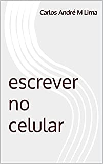 Livro escrever no celular