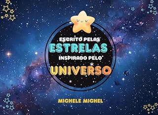 Livro Escrito pelas estrelas inspirado pelo universo