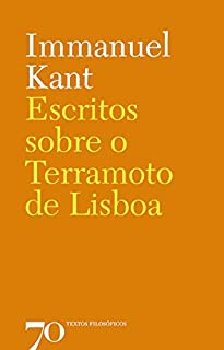 Livro Escritos sobre o Terramoto de Lisboa