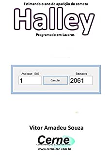 Estimando o ano de aparição do cometa Halley Programado no Lazarus