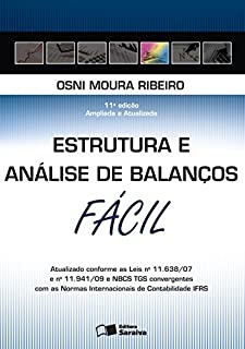 Livro ESTRUTURA E ANÁLISE DE BALANÇOS FÁCIL