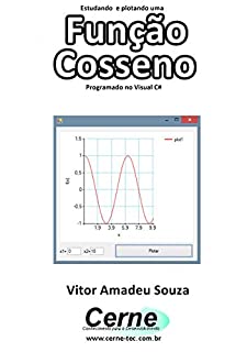 Livro Estudando  e plotando uma Função Cosseno Programado em Visual C#