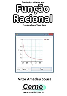 Livro Estudando e plotando uma Função Racional Programado em Visual Basic