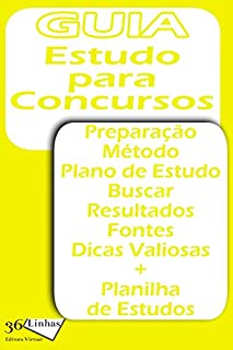 Livro Estudo para Concursos (Guia 36)