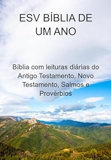 Livro Esv Bíblia De Um Ano