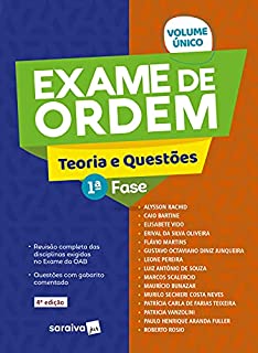 Livro Exame de Ordem- Teoria e questões - 1ª Fase - Volume Único