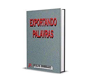 Livro EXPORTANTO PALAVRAS