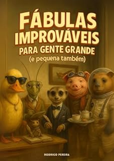 Livro Fábulas Improváveis: PARA GENTE GRANDE - e pequena também