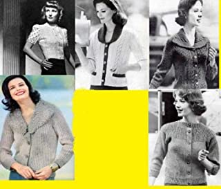Livro Fabuloso Suéteres femininos de tricô - padrões de tricô grande para Suéteres femininos