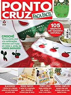 Livro Faça Fácil Ponto Cruz: Edição 13