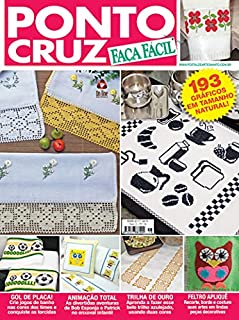Livro Faça Fácil Ponto Cruz: Edição 16