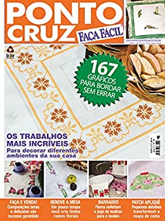 Livro Faça Fácil Ponto Cruz: Edição 18