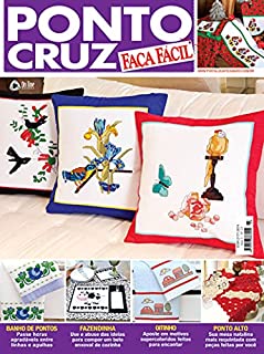 Livro Faça Fácil Ponto Cruz: Edição 23