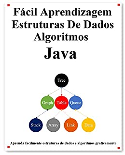 Livro Fácil Aprendizagem Estruturas De Dados e Algoritmos Java: Aprenda facilmente estruturas de dados e algoritmos graficamente