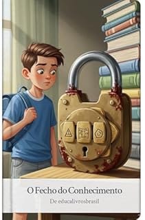 Livro O Fecho do Conhecimento: Uma história mágica sobre o poder do conhecimento e o prazer de aprender.