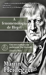 Livro A Fenomenologia de Hegel