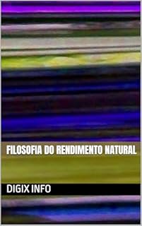 Livro Filosofia do Rendimento Natural