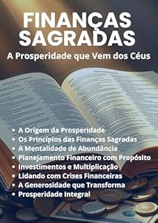 Livro Finanças Sagradas: A Prosperidade que Vem dos Céus