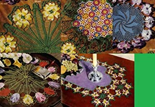 Livro Floral Doily Crochet Patterns para sua casa