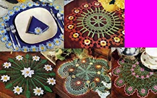Livro Floral Doily padrões incomuns para Crochet