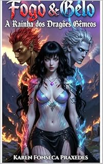 Livro Fogo & Gelo: A Rainha dos Dragões Gêmeos