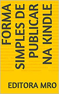 Livro forma simples de publicar na kindle