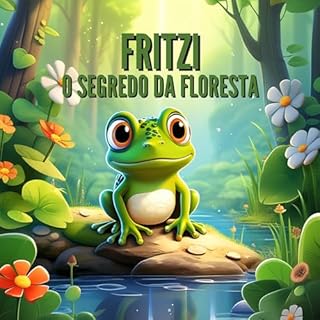 Livro Fritzi, o sapo corajoso: O segredo do fluxo do pirilampo - para crianças a partir de 3 anos (Livro infantil)
