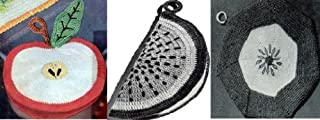 Livro Frutas estilo Potholders Crochet