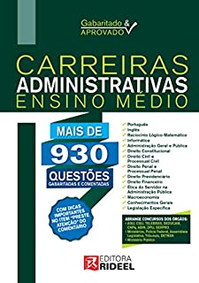 Livro Gabaritado e Aprovado – Carreiras Administrativas (Ensino MÉDIO)