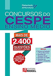 Livro Gabaritado e Aprovado – Concursos do CESPE (Ensino Médio)