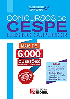 Livro Gabaritado e Aprovado – Concursos do CESPE (Ensino Superior)
